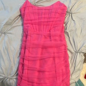 Pink and lily pink dress